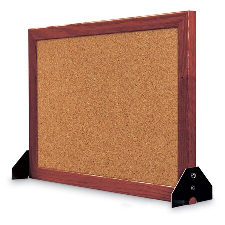United Visual Products Indoor Enclosed Combo Board, 48"x36", Bronze Frame/Black Porc & Pumice UVCB4836BZ-BLKPORC-PUMICE